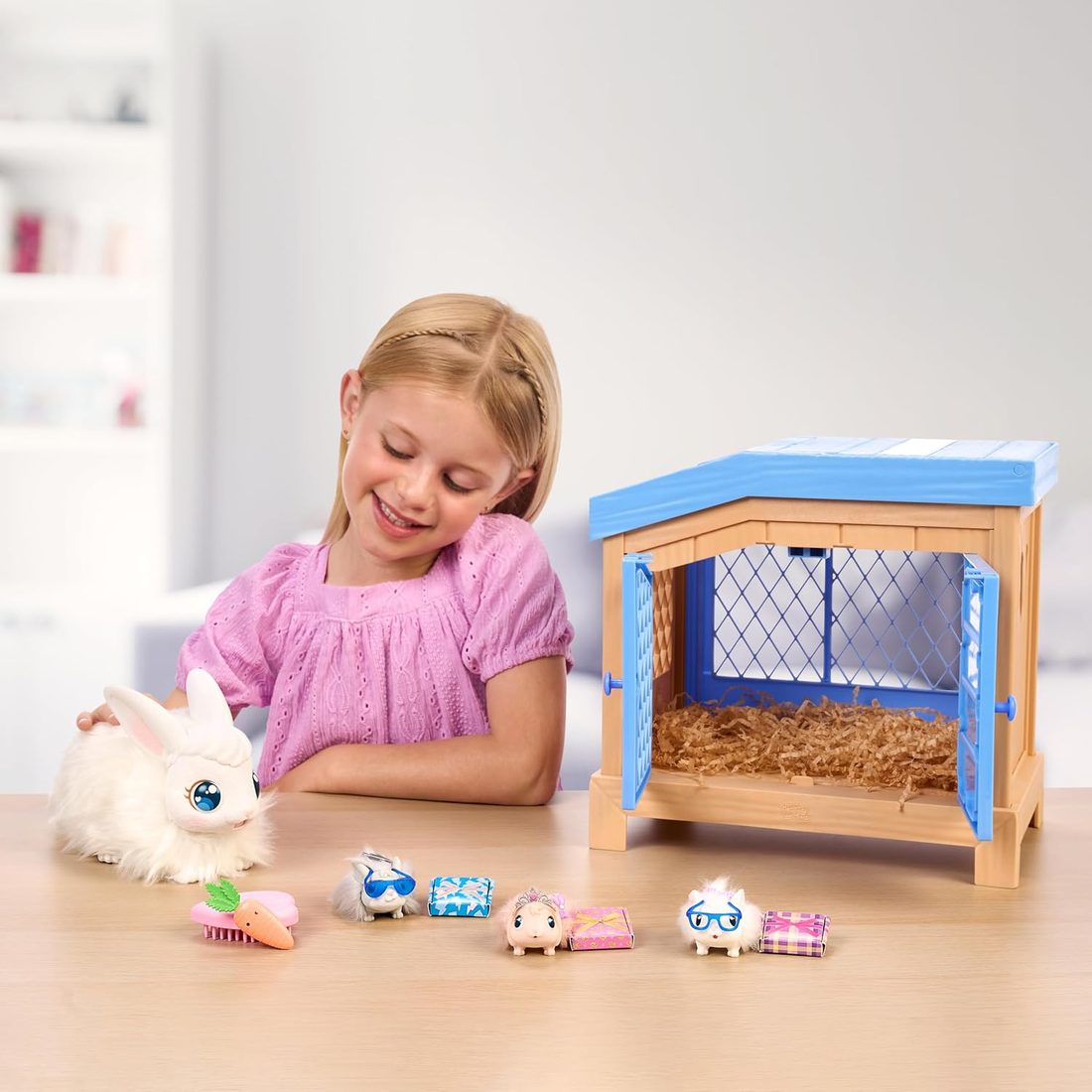 Little Live Pets Mama Surprise Bunny & Hutch, view 2