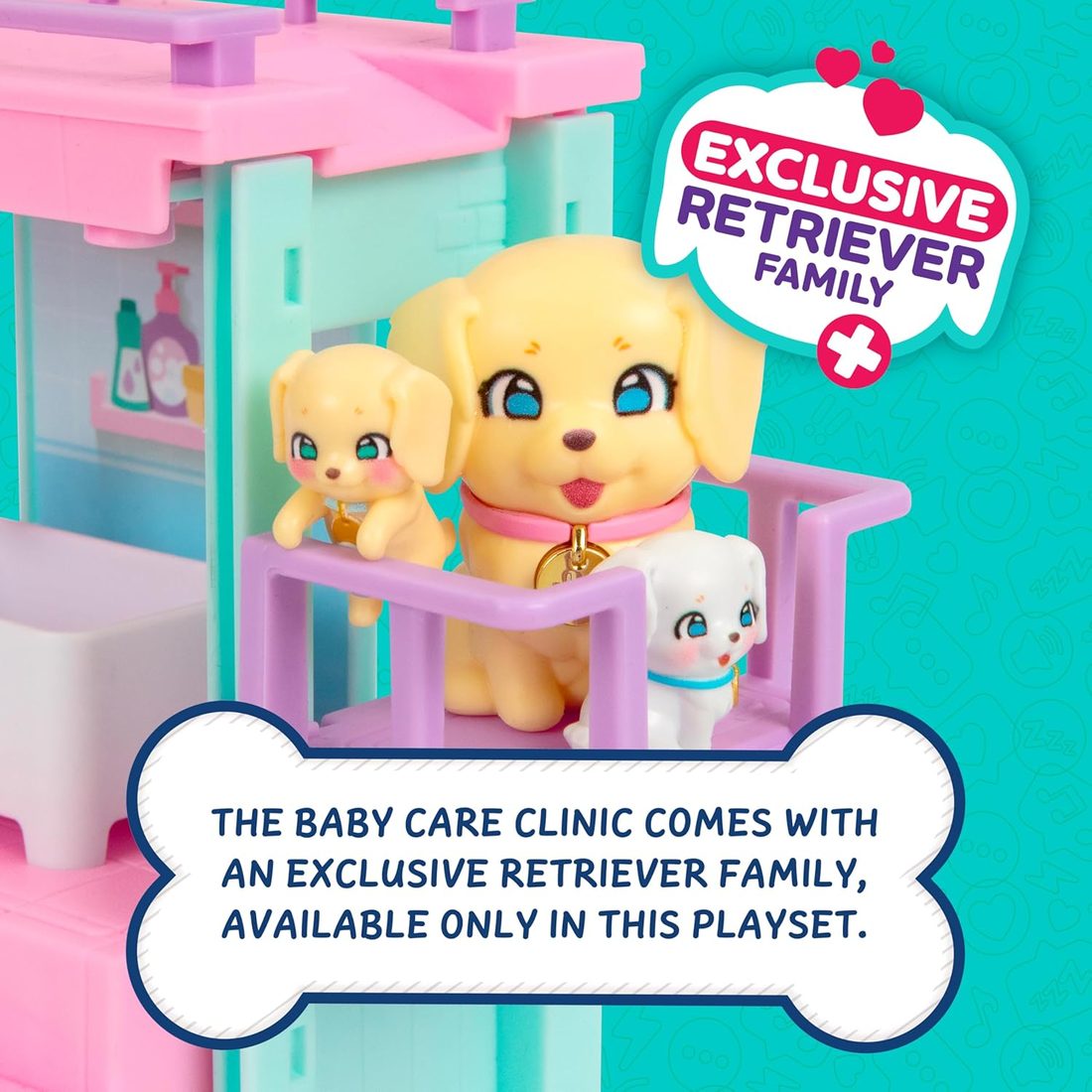 Little Live Pets Mama Surprise Families Baby Care Clinic, view 4