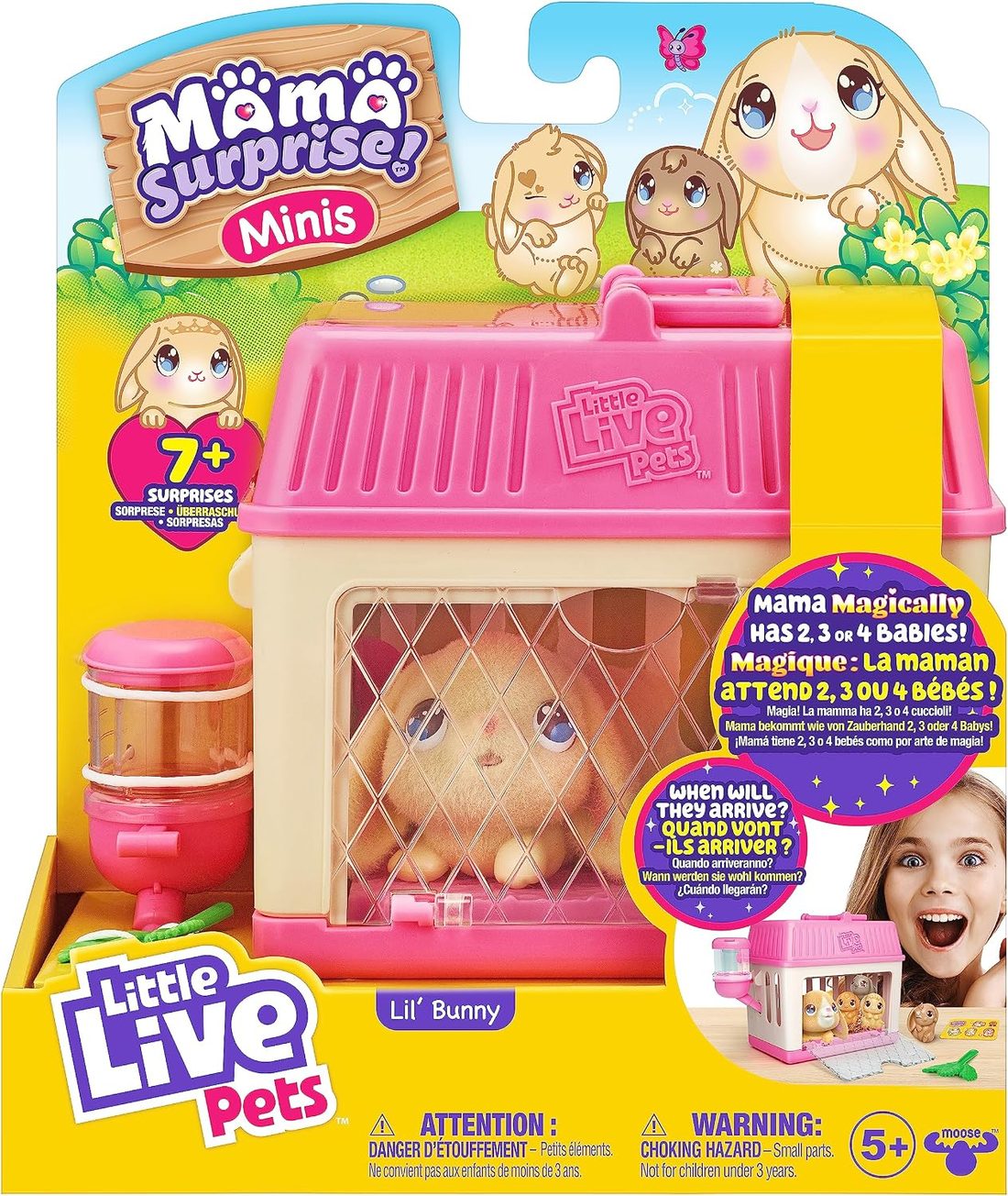 Little Live Pets Mama Surprise Minis Lil’ Bunny, view 2