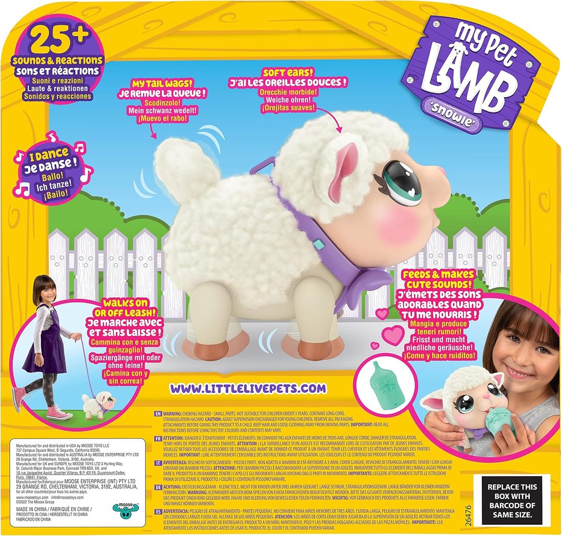 Little Live Pets My Pet Lamb Snowie, view 3