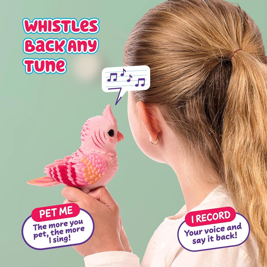 Little Live Pets My Really Real Bird & Cage Rosie, view 4