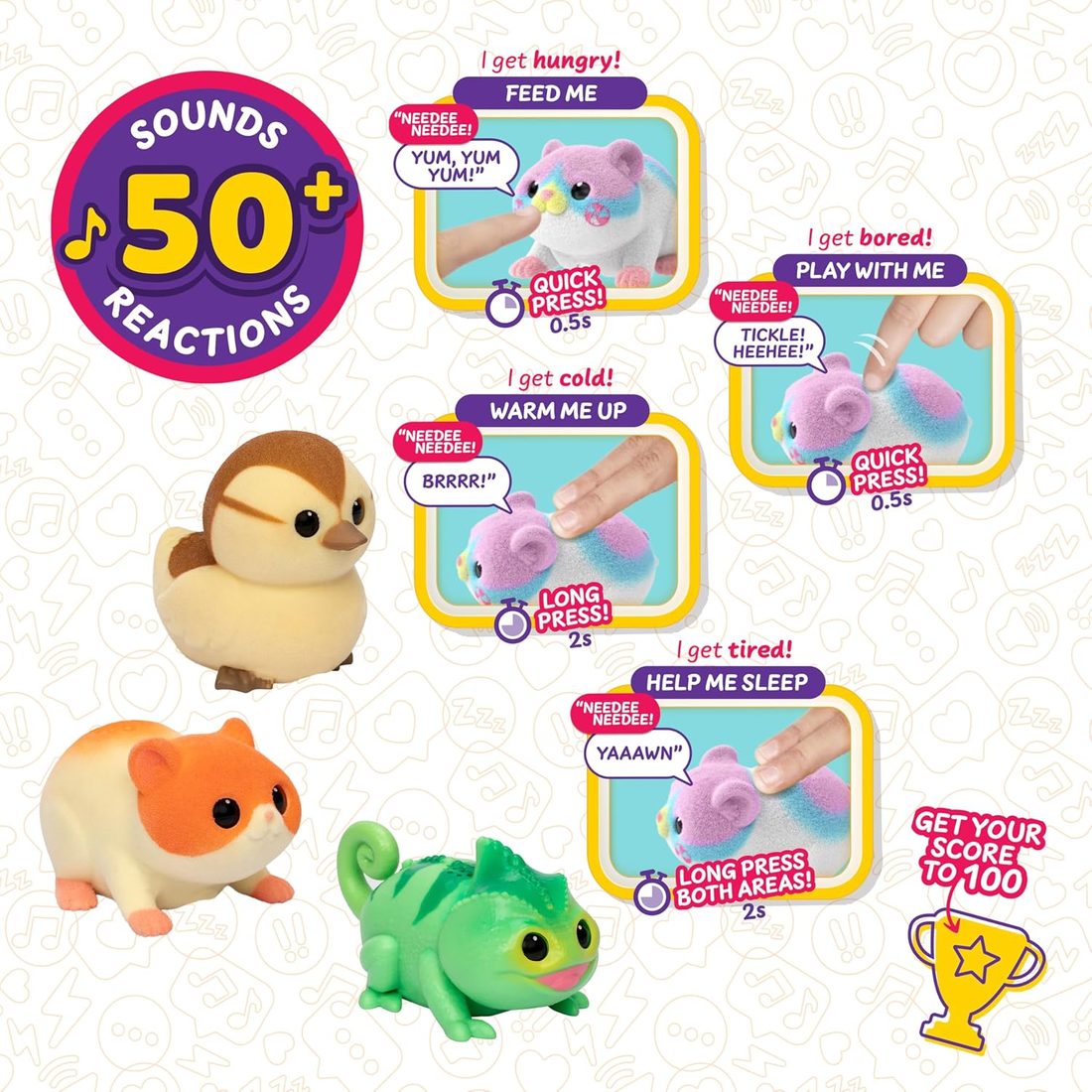 Little Live Pets NeeDees Wearable Pet, view 4