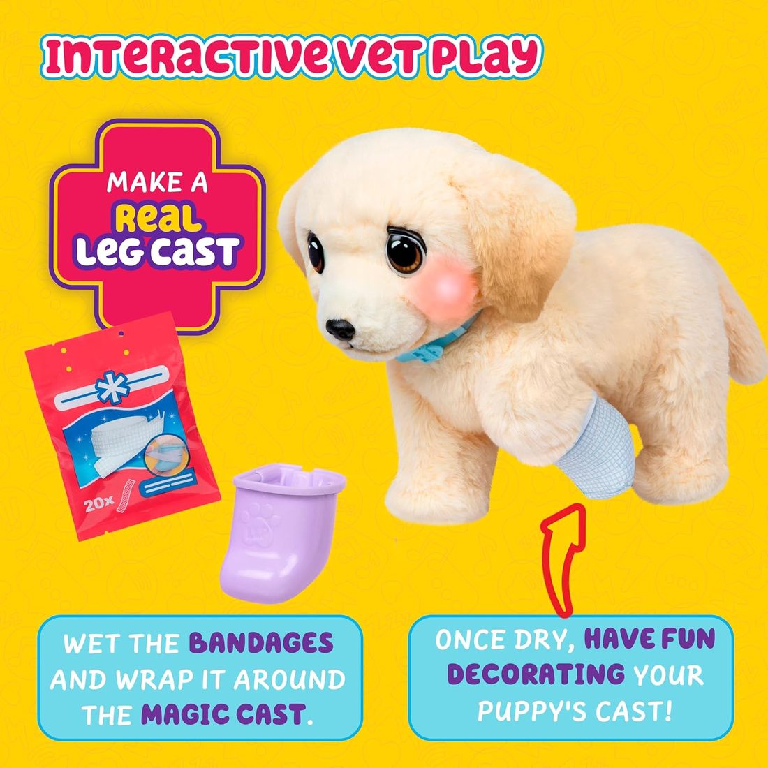 Little Live Pets Ouchies Cooper the Retriever, view 4